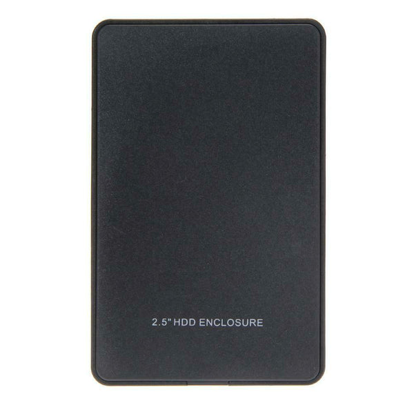2.5in USB 3.0 SATA Hd Box HDD Hard Drive External Enclosure Case(Black)