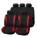 Car Seat Covers Universal 9 Set Full Car Styling Seat Cover for Crossovers Sedan