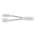USB C to Earphone Headphone Audio Adapter 2 in 1 Type C Fast Charging + 3.5mm