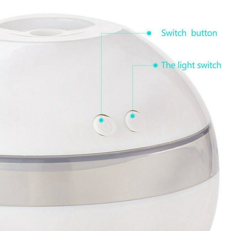 Mini Bedroom Humidifier,Ultrasonic Cool Mist Desk Diffuser,Portable USB Hum I8G9