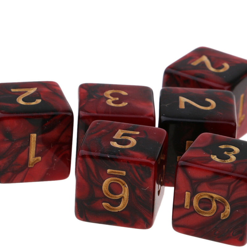 20 Sets Dice Dungeons and Dragons Dice Set 6 Sided Polyhedral DND DD RPG