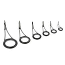 6pcs Mixed Size Fishing Rod Guides Single Leg Casting Rod Guides Eye Rings