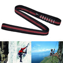 25KN Safety Rock Tree Climbing Express Quickdraw Sling Webbing Rope StrapCord Gw