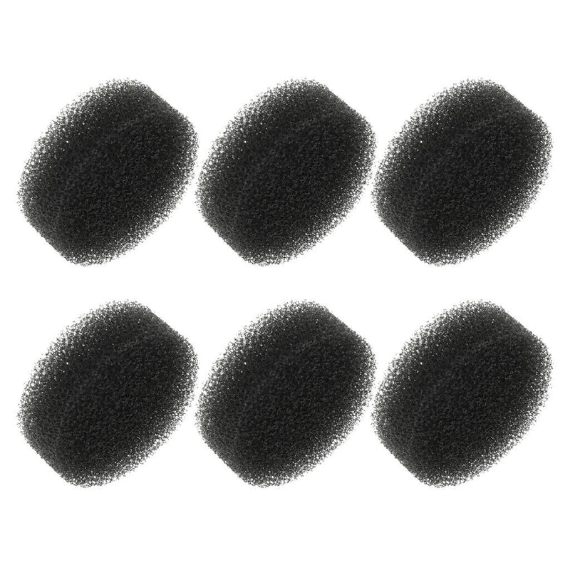 6pc Pet Water Blower Anti Cover Cap Dogs Cats Fitting Accessory Black