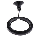 Black Aquarium Feeding Ring - Fish Tank Floating Food Tray Feeder Circle, Dia.