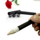 10Pcs Black Traditional Smokeless Moxa Stick Roll 14*110Mm Moxibustion OZ