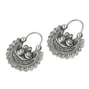 Couple Parrot Carved Earrings Ethnic Retro Ear Hook for Women Jewelry Gift