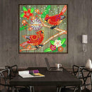 5D DIY Special Shaped Diamond Painting Magpie Cross Stitch Craft Kit Decor