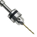 1X(0.6-6mm Plastic Hand Drill Puncher Hand Twist Drill With Wrench For Dril