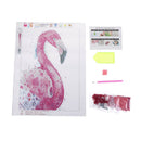 1set DIY Diamond Painting flamingo crystal Needlework Diamond Embroidery SP