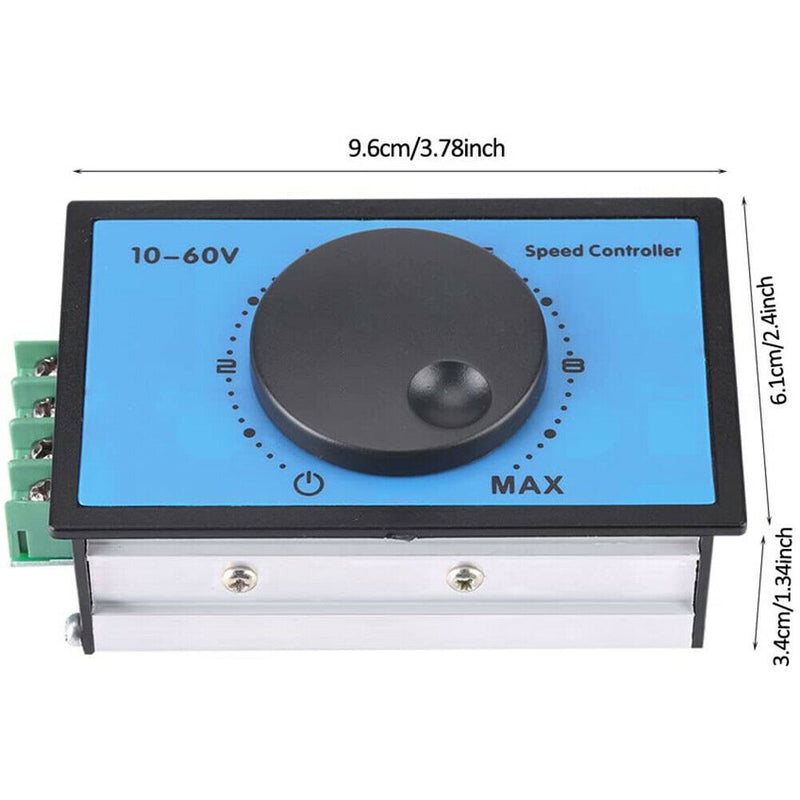 DC10-60V Driver Governor Motor Speed Controller PWM For 775 Regulator MAX 20A