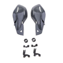 Motorcycle ATV 22mm Handlebar Hand Guard Protector Wind Shield Grey