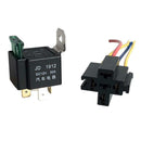 4-Pin Holder Electronic Automotive With Socket 12V Relay Fused Car Accessor Top