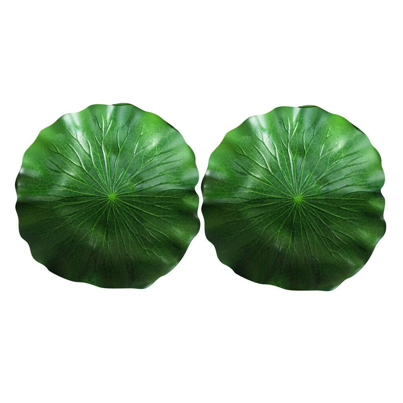 2x Artificial Aquarium   Tank Plant Aquatic Coral Background Lotus 29CM