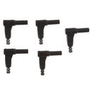 Pack of 10 4mm Banana Plug Right Angle Connector Welding Connecting for