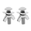 2 Stainless Steel Butterfly Backplate Wing Nuts Bolts Screws Sets for Dive
