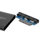 2.5 inch USB 3.0 to SATA External Portable 6-Gbps SSD Hard Drive Enclosure Case