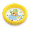 Portable Baby Inflatable Swimming Pool Cartoon Round Basin Water Bathtub 15 L