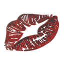 Hot Lips Sequins Sew On Patches For Clothes DIY Bag Clothing Coat Crafts xiSJTO
