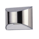 2PCS Stainless Steel Security Solar Wall Lights Outdoor Post Fence Path T1P8