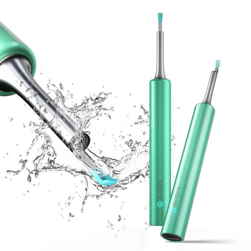 Ear Wax Cleaner Removal Earwax Remover Endoscope Tool Safe Earpick Green