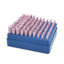 100pcs Abrasive Mounted Stone Point Grinding Head Wheel For Rotary DIY Tool