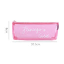 2X(1 Pc Transparent Pencil Cases For Girls Cute Pvc Cactus Pen Bag School S