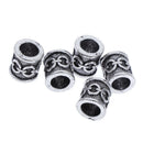5Pcs Viking Bread Beads Hair Accessories - Viking Small Beard Beads Celtic