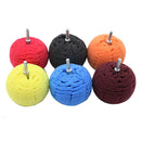 Wheel Hub Polishing Ball Auto Durable Motorcycles Sponge Cone Car Buffing