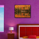 DIY Digital Oil Painting By Numbers Kits Autumn Woods Drawing Picture Art