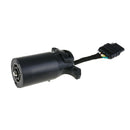 7 to 4 Pins US Standard Truck Trailer Blade Round Connector Adapter Plug