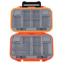 Outdoor 12 Grid Waterproof Lure Hook Bait Fishing Tackle Storage Box Case