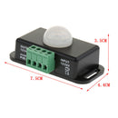 120 Degree 12V - 24V  Motion Sensor Switch Infrared Sensor Adapter Dimmable Lamp
