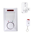 Wireless IR Motion Sensor Detector & 2 Remote Home Security Burglar Alarm S