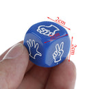 Drinking Game Dice Rock Paper Scissors Finger-Guessing Gambling 6-Side 20MmToy3c