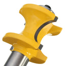 4pc 1/2" Round Shank 3/8,3/4,1/2,5/8" Cutting Dia Beading Router Bit Cutter