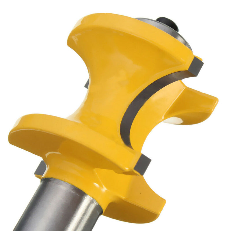 4pc 1/2" Round Shank 3/8,3/4,1/2,5/8" Cutting Dia Beading Router Bit Cutter