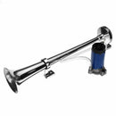 600DB 12V Single Trumpet Train Air Horn Metal Tone Compressor Kit for Car Tr Ew