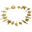 100x/Set Alloy Mix Starfish Tortoise Charms Pendant Jewelry DIY Making Crafts OZ