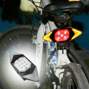 Rechargeable LED Bike Rear Lamp Wireless Remote Control Cycling Taillight