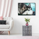 5D Diamond Painting Full Drill Dog Head DIY Cross Stitch Pictures (WB032) A