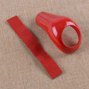 Red Gear Shift Knob Cover Trim Fit for Benz C Class W203 W204 2004-2013 ABS New