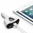 3.1A USB Car Charger, Car Cigarette Lighter Adapter Socket Splitter with Du
