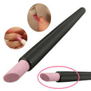 5x quartz nail cuticle pusher finger dead skin remover nail sciss lj