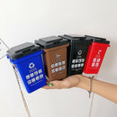 Cute Garbage Sorting Bag,Plastic Environmental Protection Trash Classificat