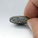 24mm Magic Coin Myanmar Peacock Pattern Coin Collection Necklace Pendant