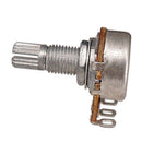 Metric Full Size 18mm Split Shaft Pots A500K & B500K Guitar Potentiometers, 4