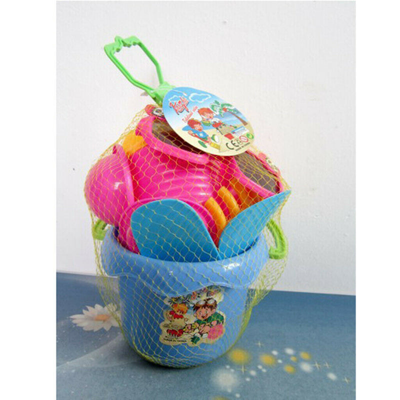 9x Sand Toys Bucket Shovel Rake Watering Can Sunglasses Tools Beach Toys