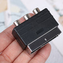 RGB scart to 3 RCA S-Video sdapter composite RCA SVHS AV TV audio converter Ew