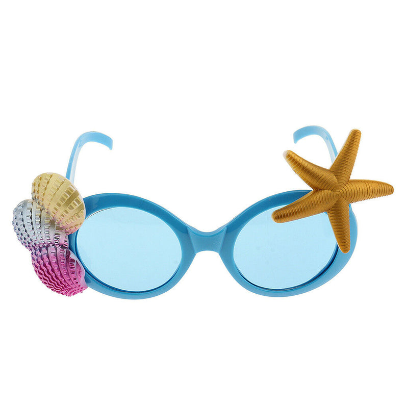Tropical Style Sea Starfish Shell Sunglasses Fancy Dress Party Glasses